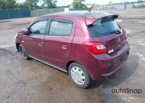 2017 Mitsubishi Mirage Es z USA, uszkodzony, nr VIN ML32A3HJ8HH010148